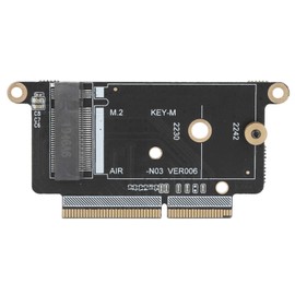 A1708 NVMe Key M M.2 NGFF SSD up to 2016 2017 2230 2242 Adapter Card for Pro A1708 Laptop, Support Key Type 2230/2242M nvme M.2 SSD