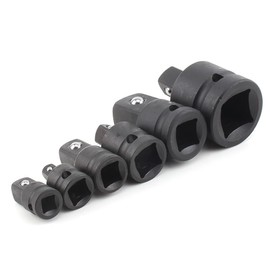 Impact Adaptor 1" to 1/2" Air Impact Sleeve Drive Pneumatic Reducer Converter Impact Tool for Impact Driver Conversions, Ratchet Wrenches (Pack of 1)