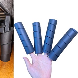 ELEPFEET 4PCS Toe Protector for Bed Legs/Wheels - Soft Furniture Leg Covers to Protect Against Stubbed Toes - Bed Frame Feet Guards