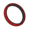 Red Spider Web Steering Wheel Cover Universal 15 Inch Cute