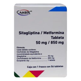 Sitagliptinametformina (camber) C56 Tabs. 50850 Mg                                                                                                    