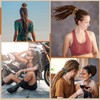 Hanaive 2 Pcs Spiral Lock Hair Tie Dreadlock Accessories, Aluminum