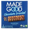 MadeGood Granola Bars, Chocolate Drizzled, Vanilla, 5 Bars, 0.85 oz