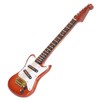 5.9in Mini Guitar Model Delicate Miniature Musical Instrument Guitar Model