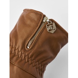 Hestra Leather Swisswool Classic 5-Finger Glove - Cork - 11