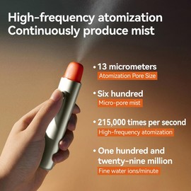 【Valentine's Day Gift】ZDEER Smart Electric Oral Spray, Breath Freshener, Rechargeable OralCare Mist, Fresh Breath for Men and Women, special Gift, Long Lasting Mint Flavour, Mist for Mouth ,Alcohol Free，Sucrosel Free