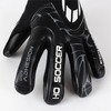 HO Soccer ESKUALO Blackout Goalkeeper Gloves, Plain, Children, Black 6