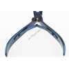5" Professional Hair Extension Stainless Steel Multifunctional Blue Pliers for