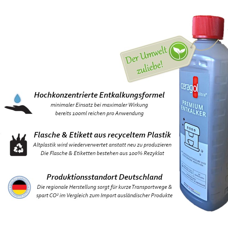 Ceragol ultra 8012992 Premium Descaler, 500 ml