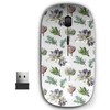 KAWAMOUSE 2.4G Ergonomic Portable USB Wireless Mouse for PC, Laptop,