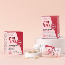 Mobita Movita 10 Billion Genofresh Vaginal Lactobacillus & Bifidus Respecta Women's Vaginal Health Intestinal Health 30 Capsules, 1 Piece / 모비타 100억 지노프레쉬 질유산균&비피더스 리스펙타 여성 질건강 장건강 30캡슐, 1개