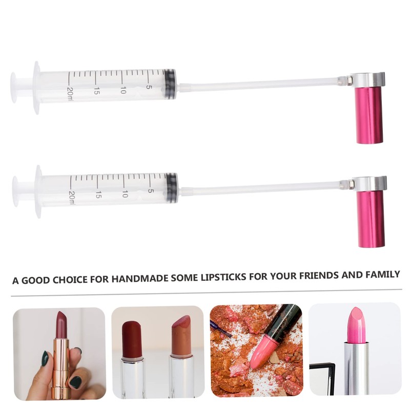 Healeved 2 Sets DIY Lipstick Mold Tool Set for Lip
