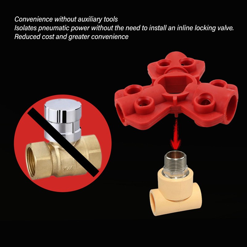 Gas Cylinder Safety Lock Reliable Rugged High Efficiency Pneumatic Quick