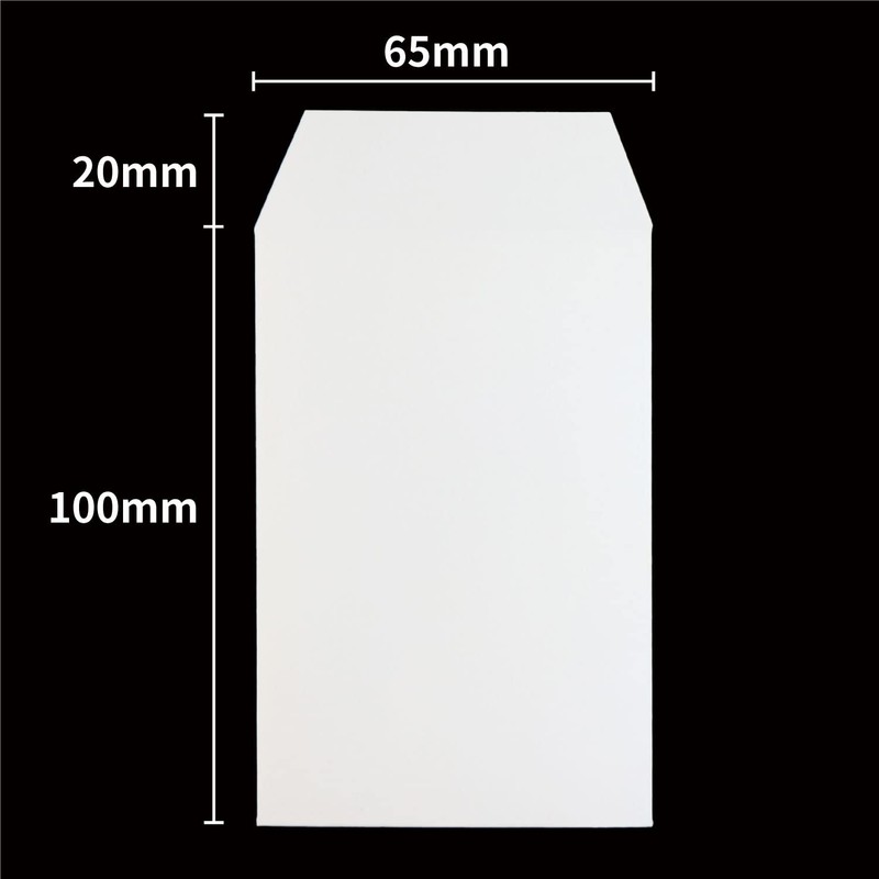 【White Envelopes Plain】Celebration Envelopes Pochi Bags New Year's Bags Gift