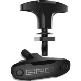 GPCA - Quick-Release GP Anchor, Tie Down Anchor/T–Handle M8 25mm with Screw Nuts for Fast Jeep Top Removal Lift, Truck Tie Downs, Jeep Wrangler Accessories for JL, 4xe, JK, YJ, Patented, 2 Packs