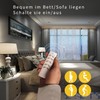 Wireless Sockets with Remote Control, 3680-Watt Radio Socket, Programmable Switchable