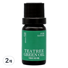 네페라 티트리 스팟 케어 그린 에센셜 오일 10ml 2개, 10ml, 2개 Nepheera Tea Tree Spot Care Green Essential Oil 10ml x 2