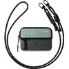 VULKIT Monedero con Cordón Ajustable y Protección RFID, Verde
