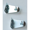 4pcs Hold Down Brackets with Install scews Metal Blinds Down
