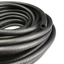 Fuel Line 3/4" ID NBR Hose 12AN Push on Hose 0.9 OD Engine Liner Fuel Injection Compatible 300 PSI Working Pressure with Fuel System, E85, E10, Methanol, Oils, Lubricants and Coolant, 3 feet