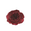 Zac's Alter Ego Very Large Satin-Feel Rose Flower on Brooch