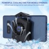 P8 Mobile Phone Radiation USB Charging Cellphone Powerful Cooling Fan