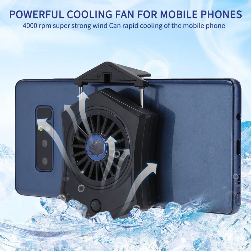 P8 Mobile Phone Radiation USB Charging Cellphone Powerful Cooling Fan