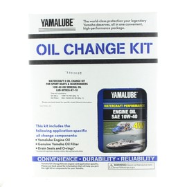 Yamaha Yamalube Watercraft II Oil Change Kit, #LUB-WTRCG-KT-10
