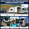 Billion wealth 10 Ft Heavy Duty 7 Way Trailer Cord