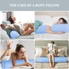 ONTYZZ Side Sleeper Pillow Inflatable Body Pillow Adult Children Pillow