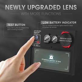 YESWELDER True Color Auto Darkening Welding Helmet, for TIG MIG ARC