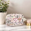 WCGXKO Peace Love Chihuahua Clear Makeup Bag Chihuahua Mom Dog