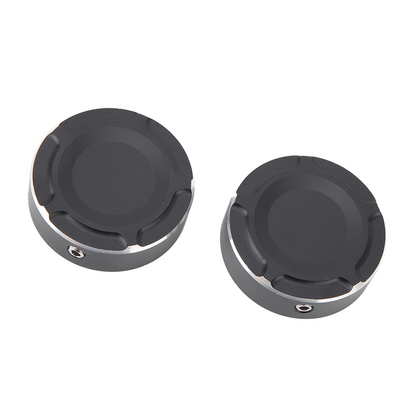2Pcs Front Fork Stem Cover Durable Delicate Look Upper Fork