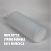 Palm Safe 2pcs 1 Litre HDPE Durable Plastic Bottles BPA