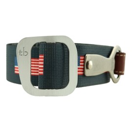 Thomas Bates American Flag Web Belts (Opnnr Slide)