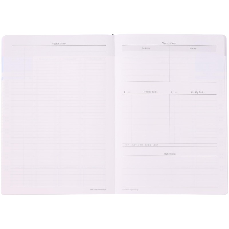 Franklin Planner Organizer "7 Habits" Weekly 2026 January Start B6