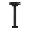 Extension Cable PCIE 1X Dual 90° Network Adapter with LED