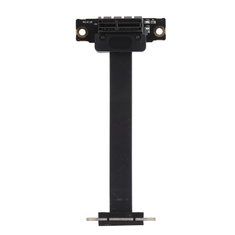 Extension Cable PCIE 1X Dual 90° Network Adapter with LED