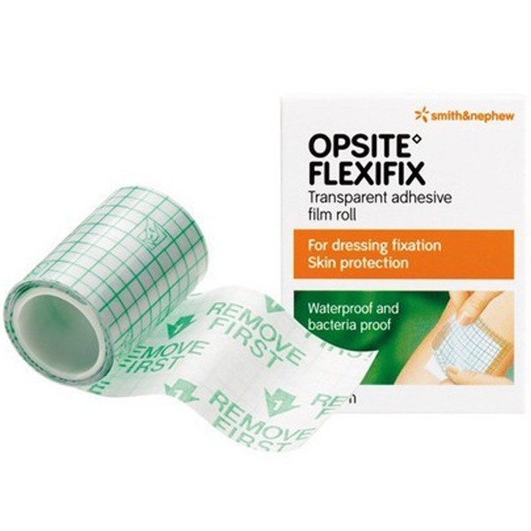 Opsite Flexifix Transparent Non-Sterile Adhesive Film Roll 10cm X 1m