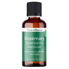 Viva Doria Rosemary Essential Oil, 100% Pure, Natural Essential Oil, Undiluted, for Aromatherapy | Food Grade, 30 mL (1 Fluid Ounce)