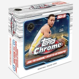 Baloncesto Topps Chrome 2024-25 - Sellado de fábrica - Mega Box