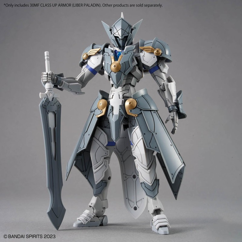 BANDAI SPIRITS 30MF Class-Up Armor (Liber Paladin) Color-coded Plastic Model