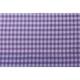 Unbranded PLAID FABRIC by the yard - Purple - 43” wide