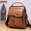 Men's Leather Crossbody Bag, Shoulder Bag, Retro Handbag, Business Bag,