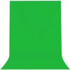 SYUNASYU Chromakey Greenback 1.5x2m Backdrop Green Photography Virtual Zoom Background