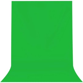 SYUNASYU Chromakey Greenback 1.5x2m Backdrop Green Photography Virtual Zoom Background Green Screen No Shedding Solid Color Photography Background Sheet 100% Polyester Background 150x200cm Photography