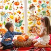 PHOGARY Fall Window Clings for Fall Decorations, 9 Sheets Thanksgiving