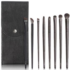 Makeup Brush Set (Set of 8) Makeup Brushes with Storage Bag Included, Eyeliner Brush, Travel Makeup Brush Set, Portable, Professional Fine Original Makeup Brushes, Perfect for Going Out, Beginners