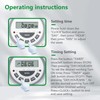 Wengart LR303 Digital Timer Programmable Automatic Manual Control to Avoid