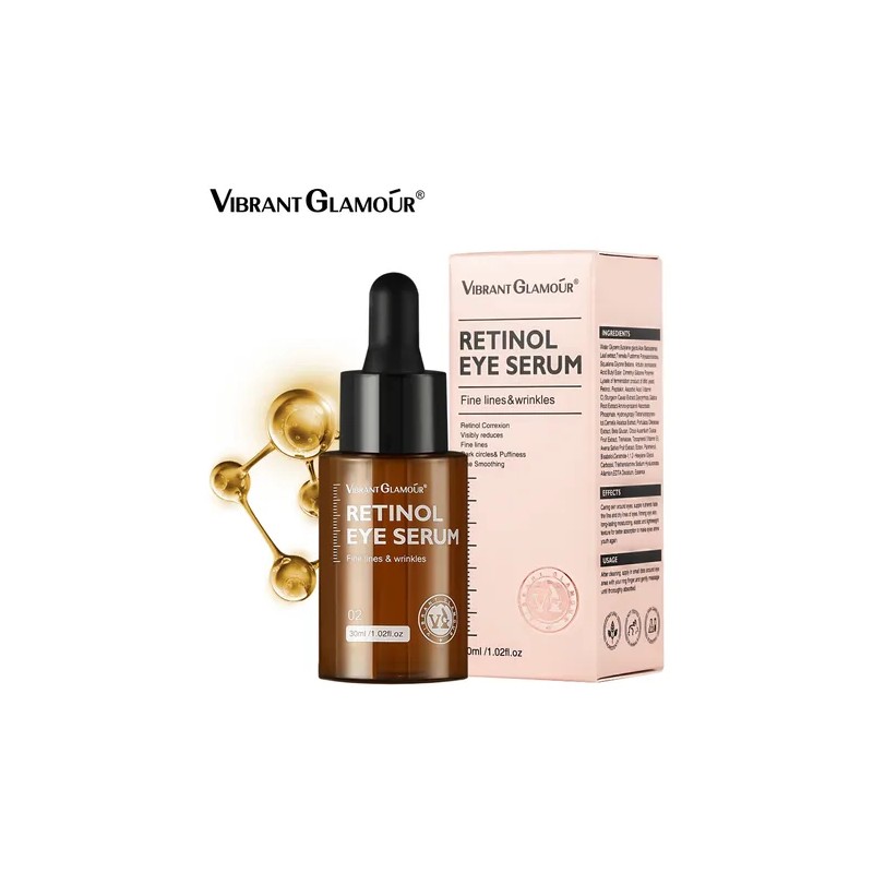 Srum Anticrculo Con Retinol Para Ojeras, Ojeras Y Ojeras